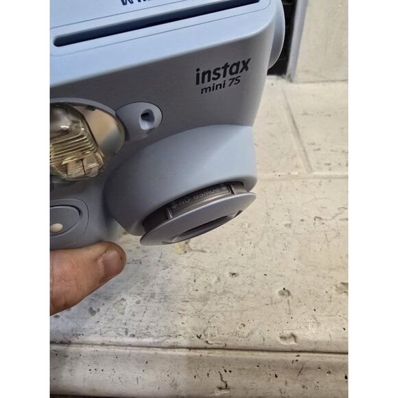 FUJIFILM INSTAX MINI 7S Instant Camera BLUE ~ With Case - Tested - Picture 8 of 16